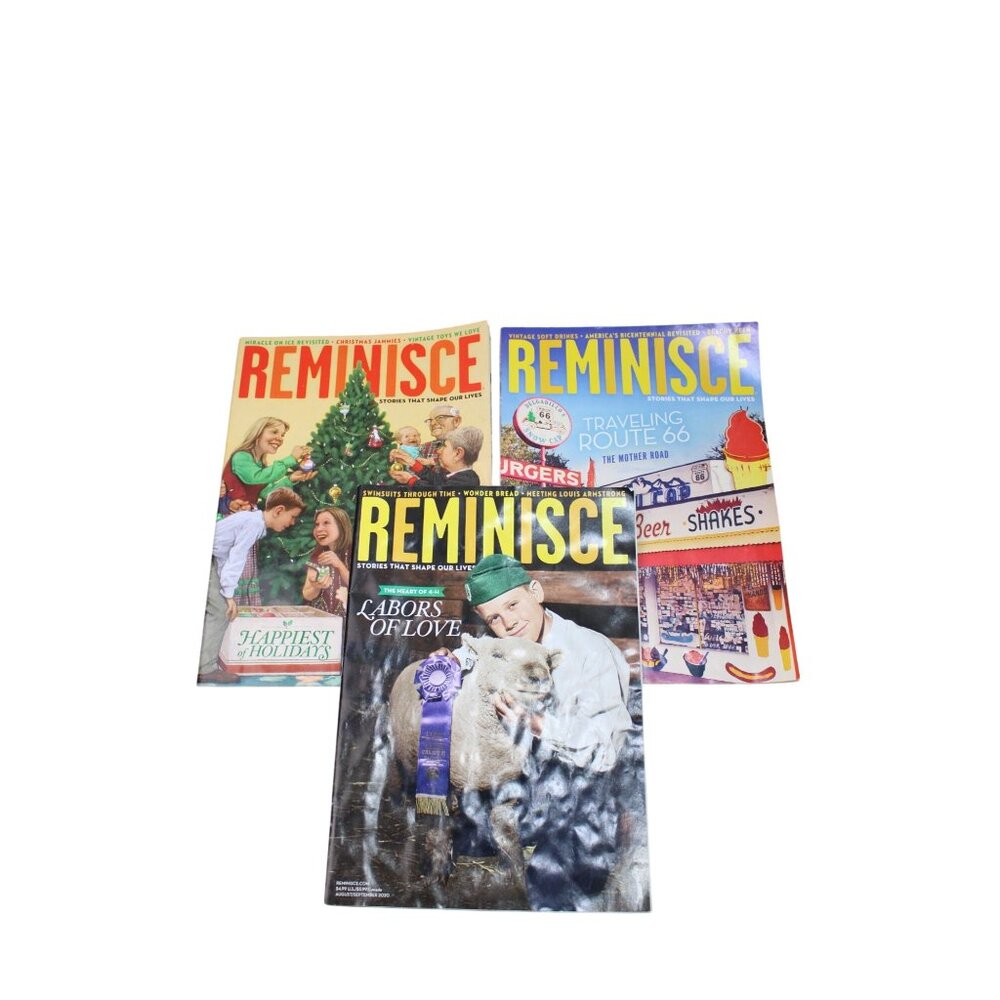 Lot 3 Reminisce Magazines 2018 2020 92740